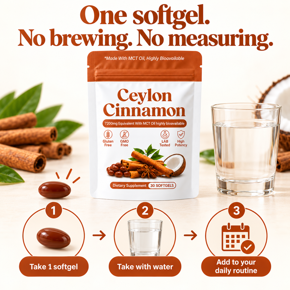 Ceylon Cinnamon Softgels