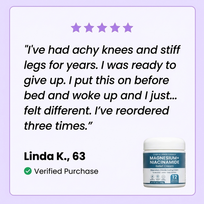 Clinical Grade Magnesium+ Relief Cream