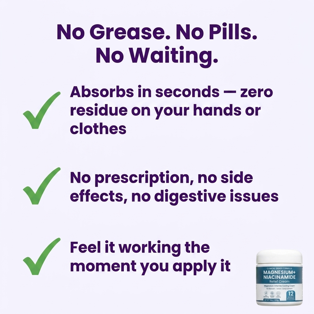 Clinical Grade Magnesium+ Relief Cream